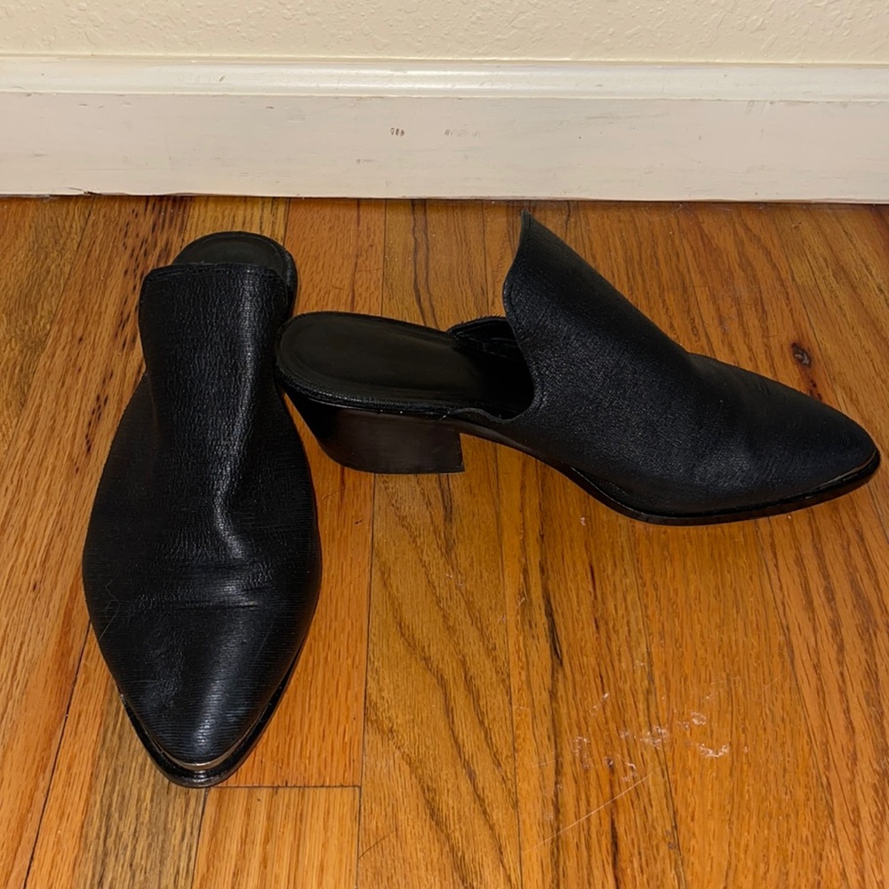 MERCER EDIT Leather Mules 10 B